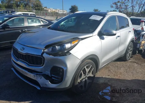 2017 Kia Sportage Sx Turbo z USA, uszkodzony, nr VIN KNDPR3A68H7046638